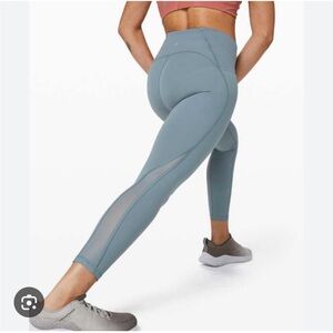 Lululemon Train Times legging in color “frosted pine”